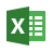 icons8 microsoft excel filled 48